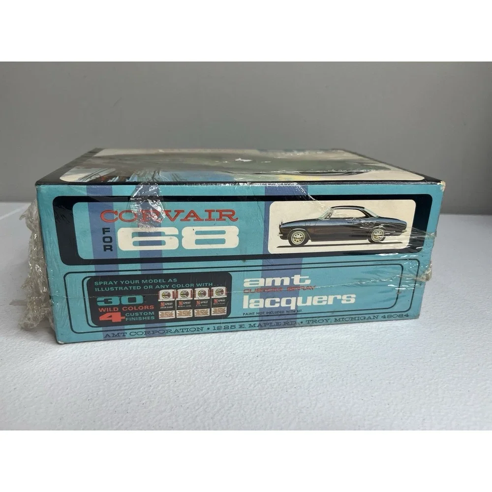 *RARE! Vtg AMT 1968 CORVAIR‎ YENKO STINGER Model KIT #2